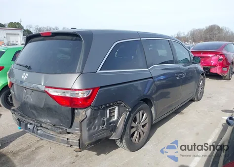 2013 Honda Odyssey Ex-L from USA, damaged, VIN 5FNRL5H60DB061411